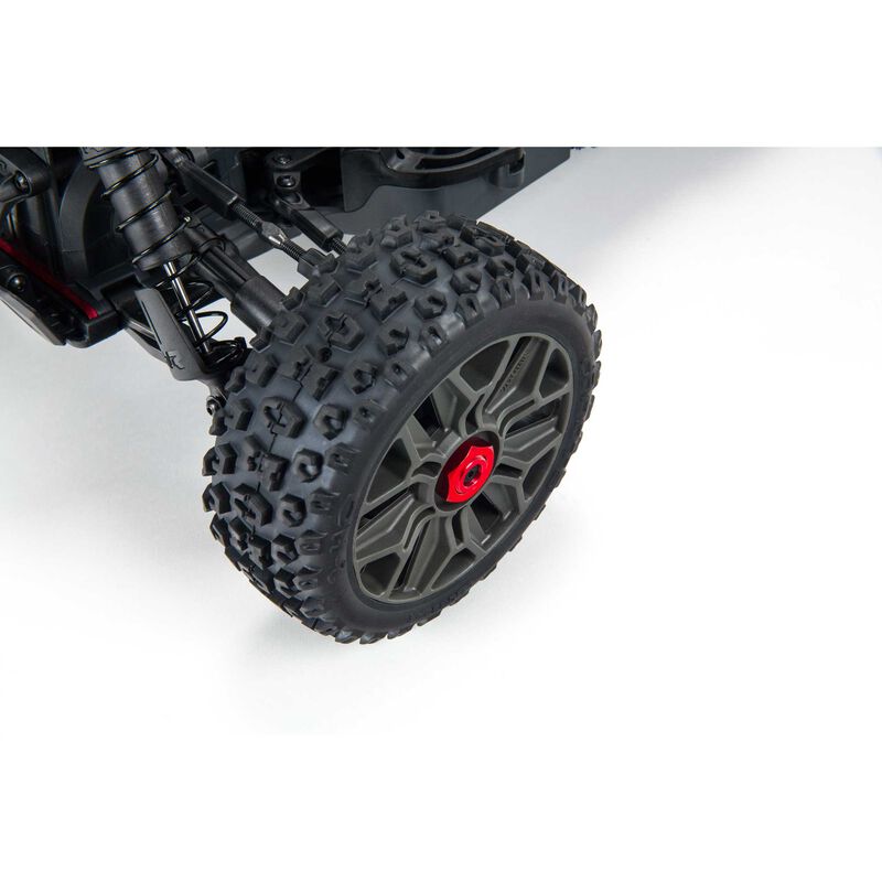 ARRMA 1/8 TYPHON 4X4 V3 3S BLX Brushless Buggy RTR, Red